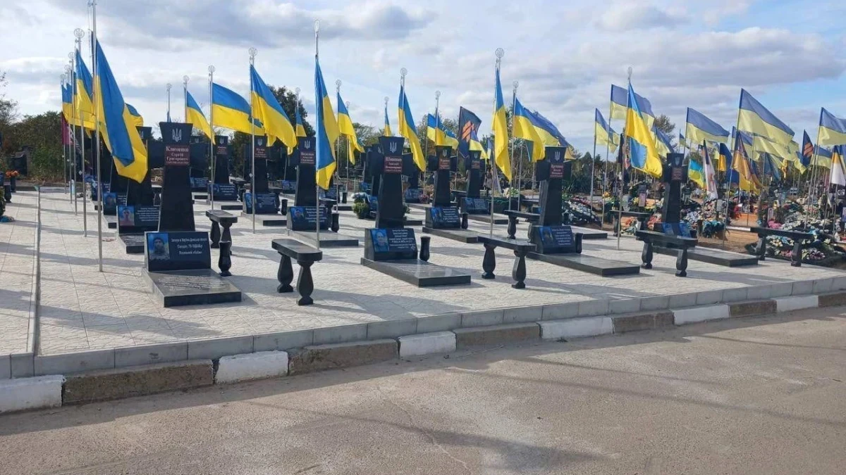 На Херсонщині попрощалися з двома військовослужбовцями