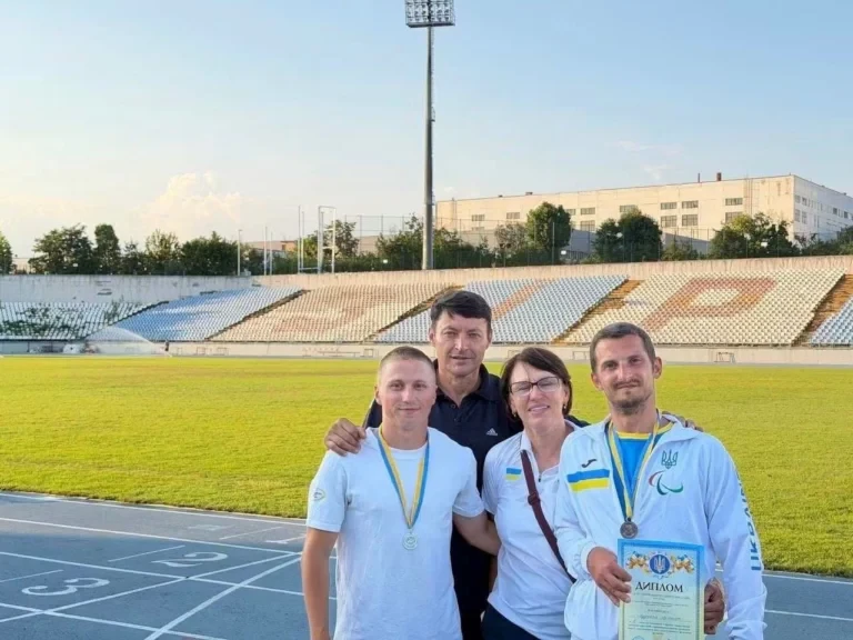 Олешківські спортсмени здобули шість медалей на Чемпіонаті України з паралегкої атлетики