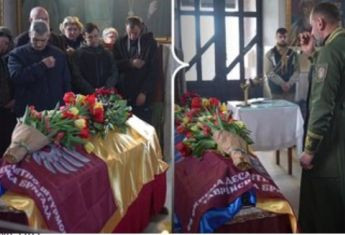 У Херсоні попрощалися з військовими Сергієм Хаджиєвим та Олександром Прошенком