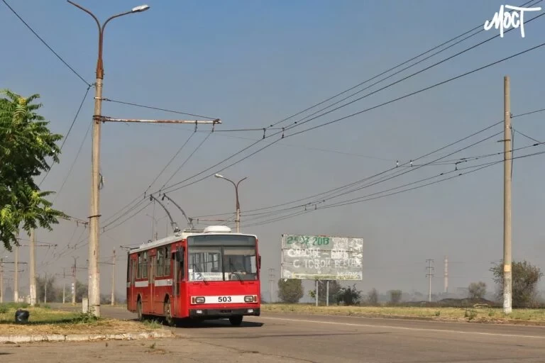 У Херсоні на годину обмежать рух двох тролейбусних маршрутів