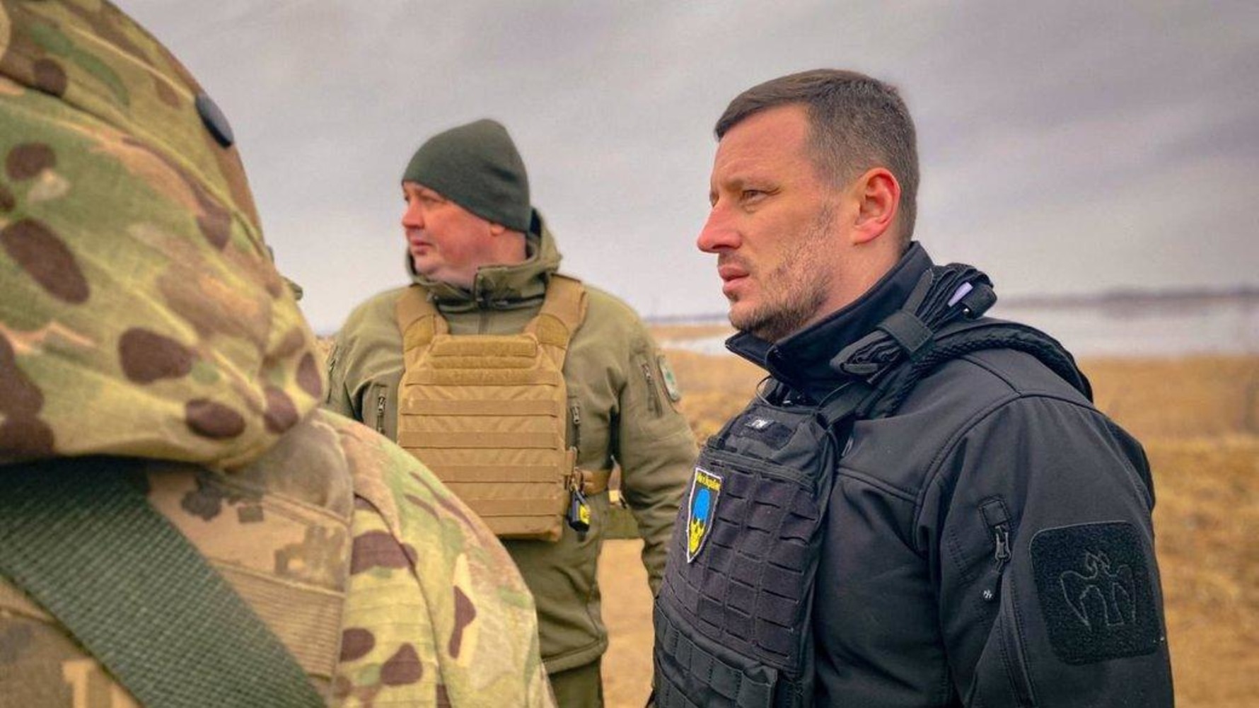 Олександр Прокудін разом з військовими