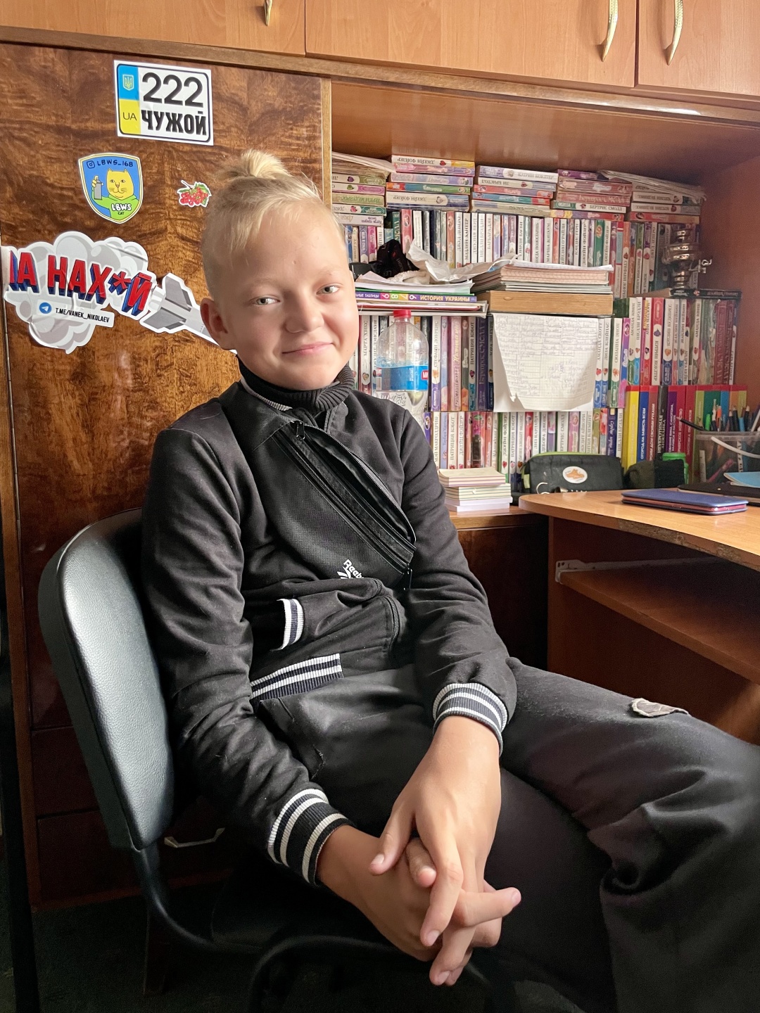 Гліб Соколов у себе вдома