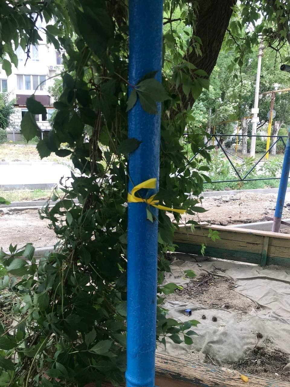 Геническ, Скадовск и Новая Каховка сопротивляются: активисты напомнили оккупантам, что Херсонщина – это Украина. Фото