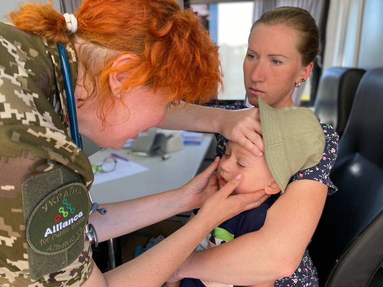 Світлана на виїздному прийомі