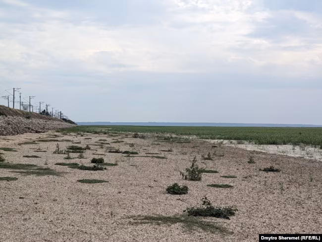 Висохле Каховське водосховище, серпень 2023 року