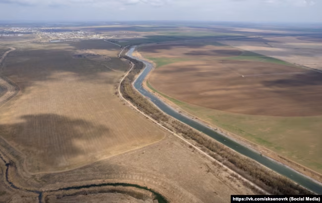 Вода у Північно-Кримському каналі, 22 березня 2023 року