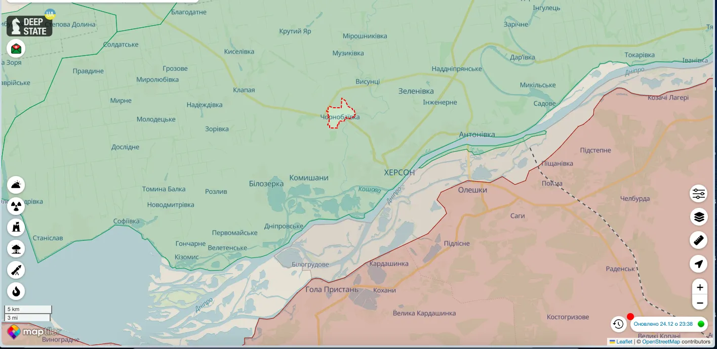 Війська РФ накрили Чорнобаївку щільним вогнем: є жертва
