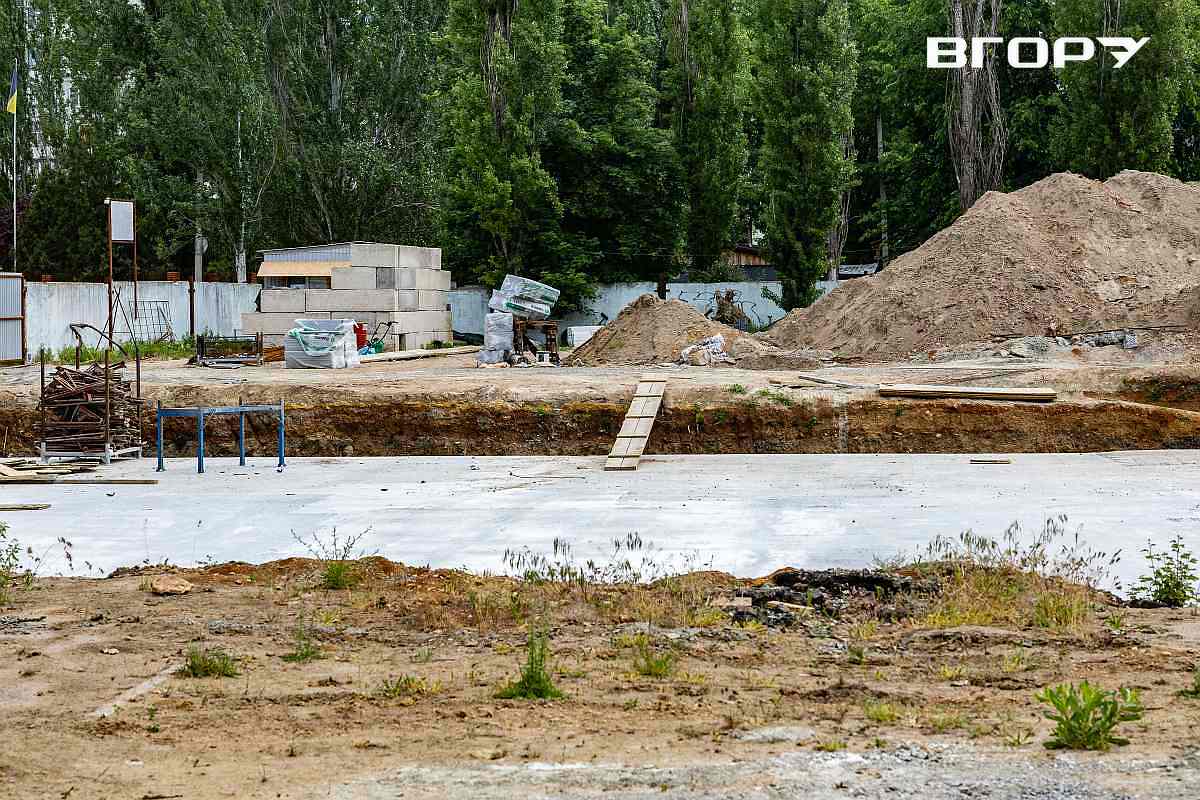 Будмайданчик «підземної школи» в Херсоні