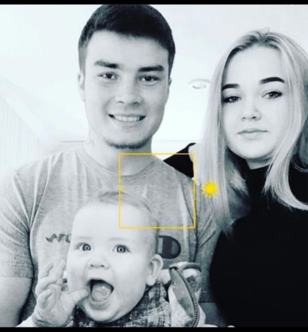 Павло з дружиною Світланою та сином до російського полону