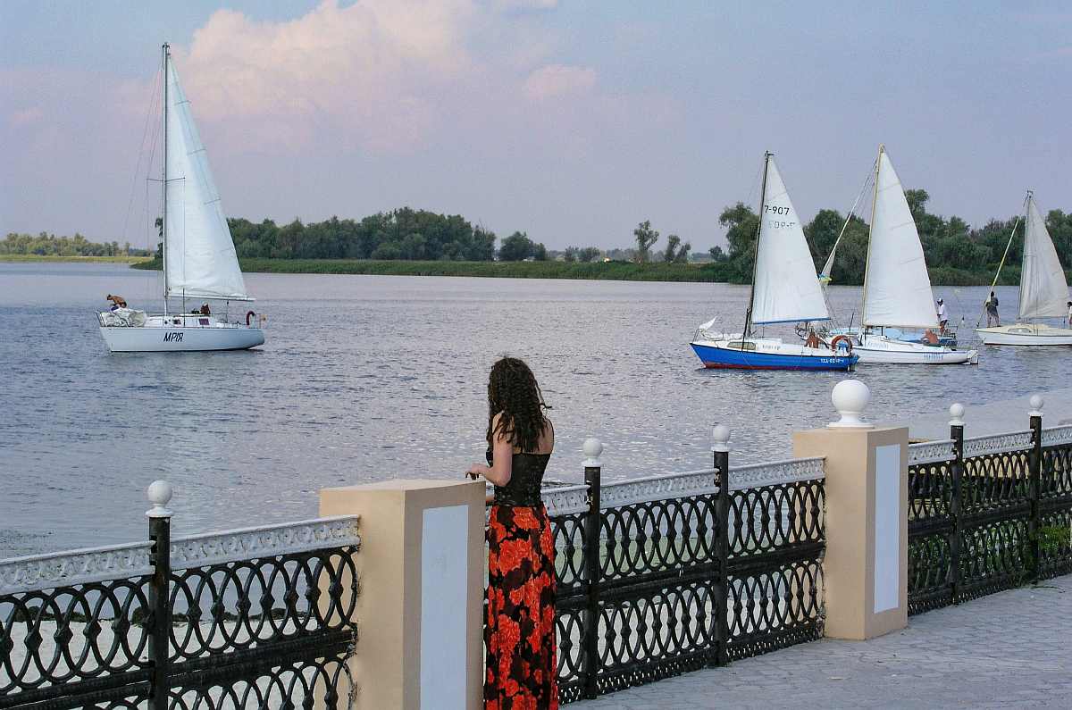 Набережна Голої Пристані до повномасштабного вторгнення РФ