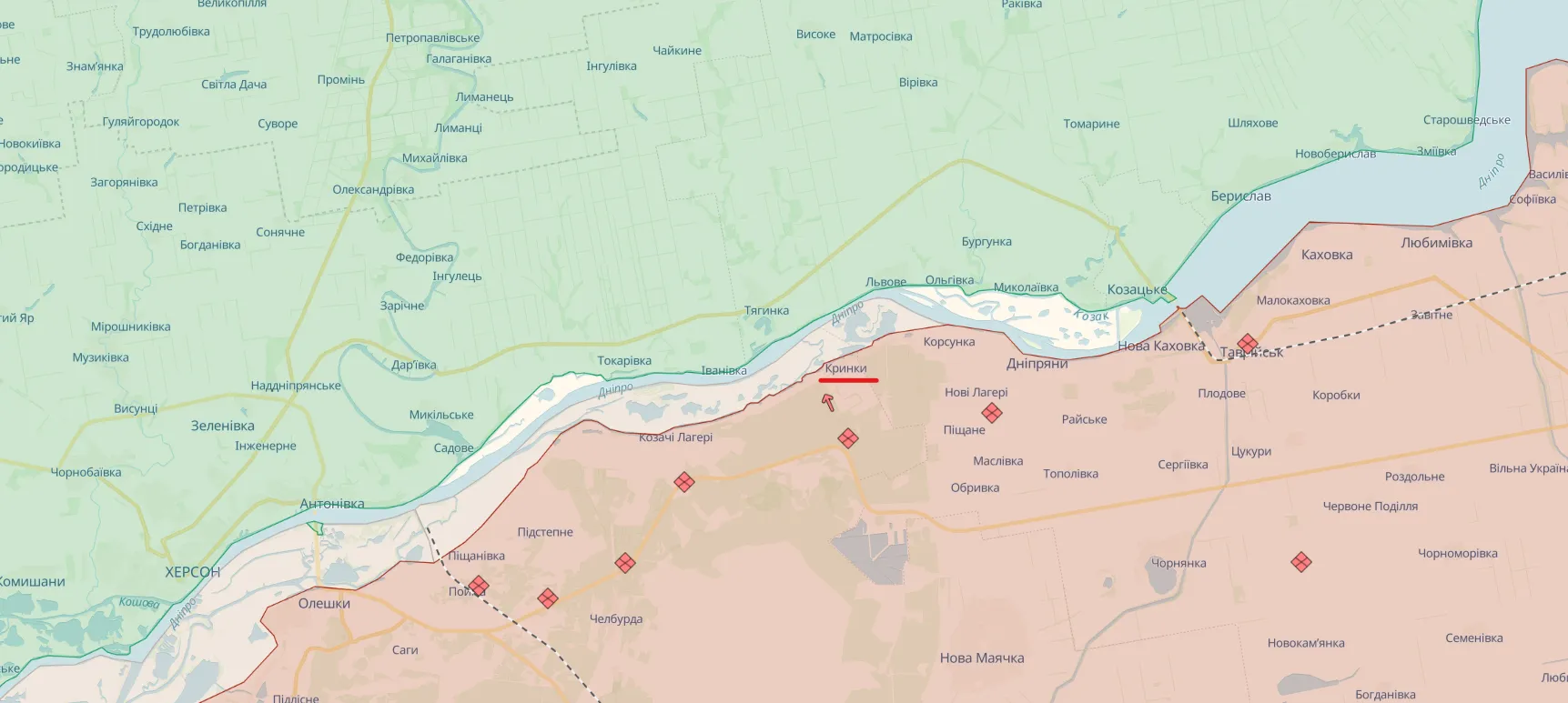 Окупанти зі "Шторм Z" відмовляються йти на штурм позицій ЗСУ на лівобережжі Херсонщини: що відбувається