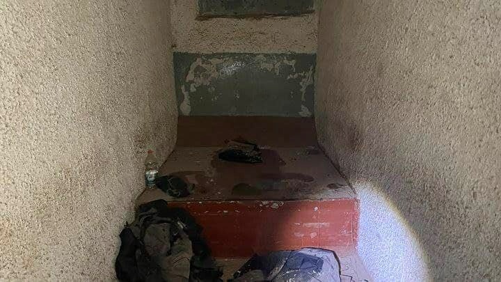 Туалет для бранців.