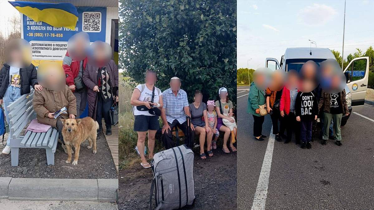 Виїзд родин з окупованої території