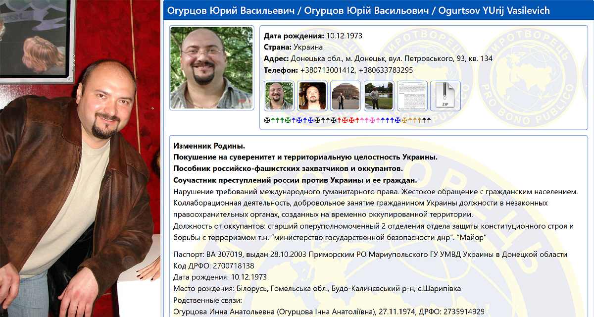 Юрій Огурцо