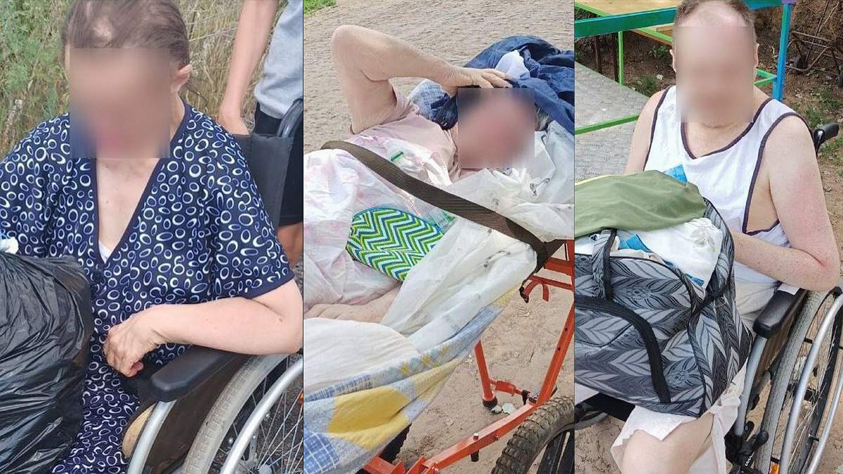 Евакуація маломобільних людей з окупованої території