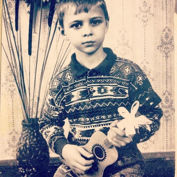 Макс Барських у дитинстві / © instagram.com/max_barskih