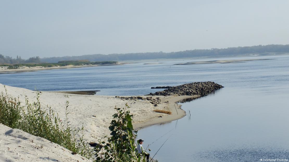 Залишки Каховського водосховища у Запорізькій області, жовтень 2023 року