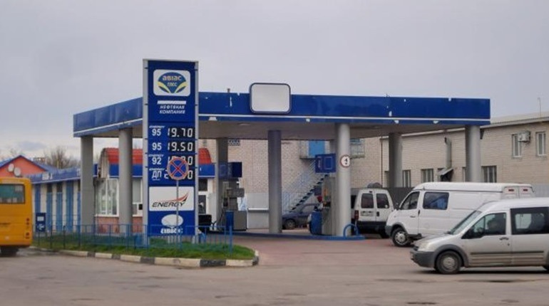 Такий вигляд мала АЗС до війни