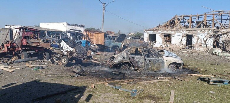 Берислав після ворожих авіаударів 05 Берислав після ворожих авіаударів 05