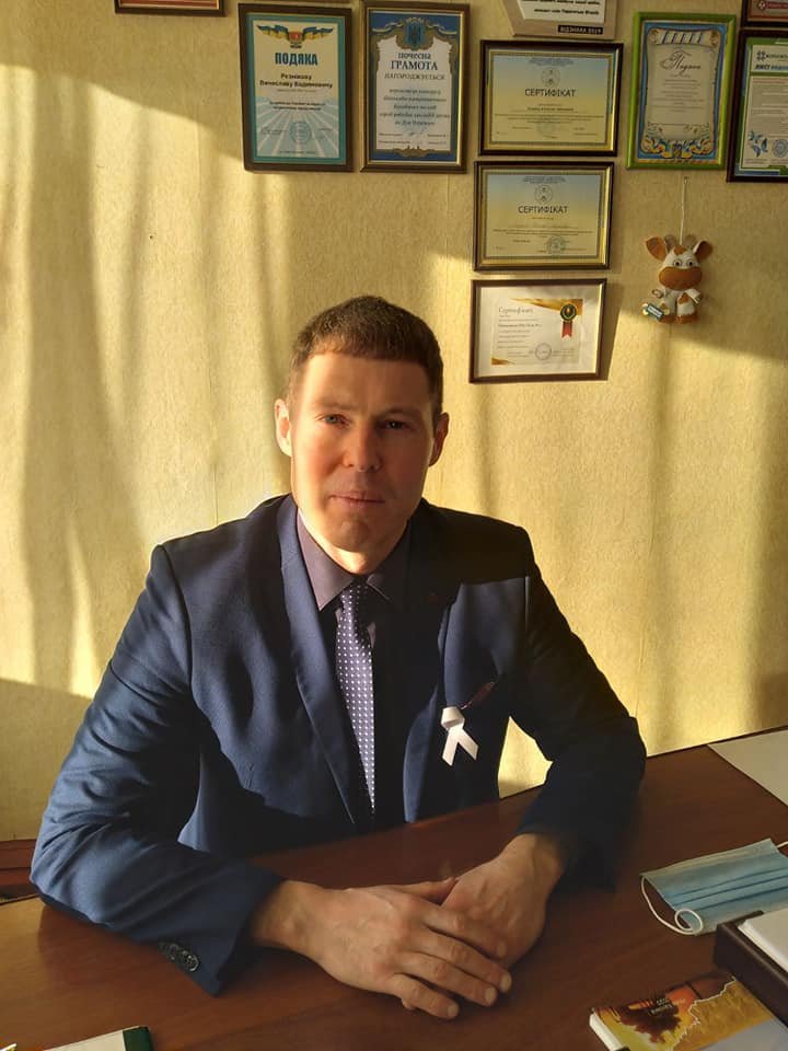 Колаборант В’ячеслав Рєзніков. Фото з соцмереж