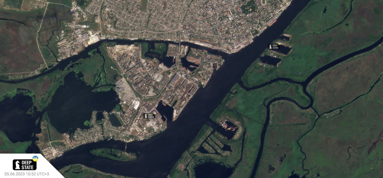 Фото: deepstate (до підриву ГЕС)