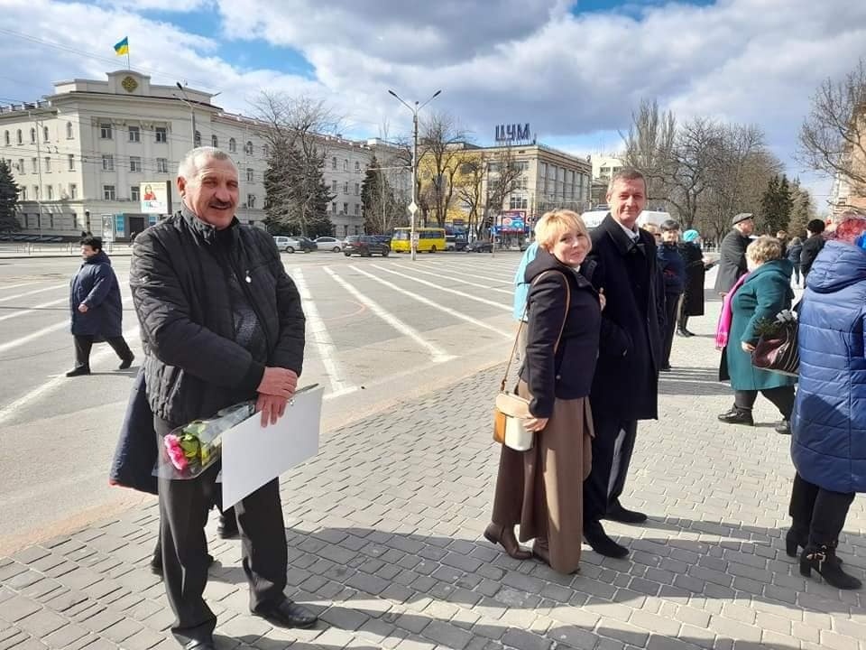 Олександр Русин із дружиною Світланою