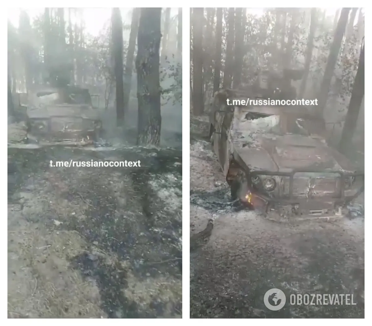 Знищено автомобіль Тигр ЗС РФ