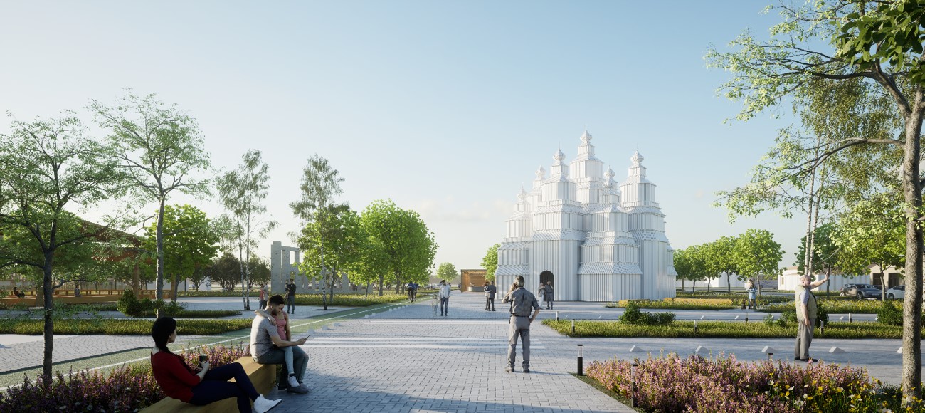 Проєкт відбудови села Посад-Покровське