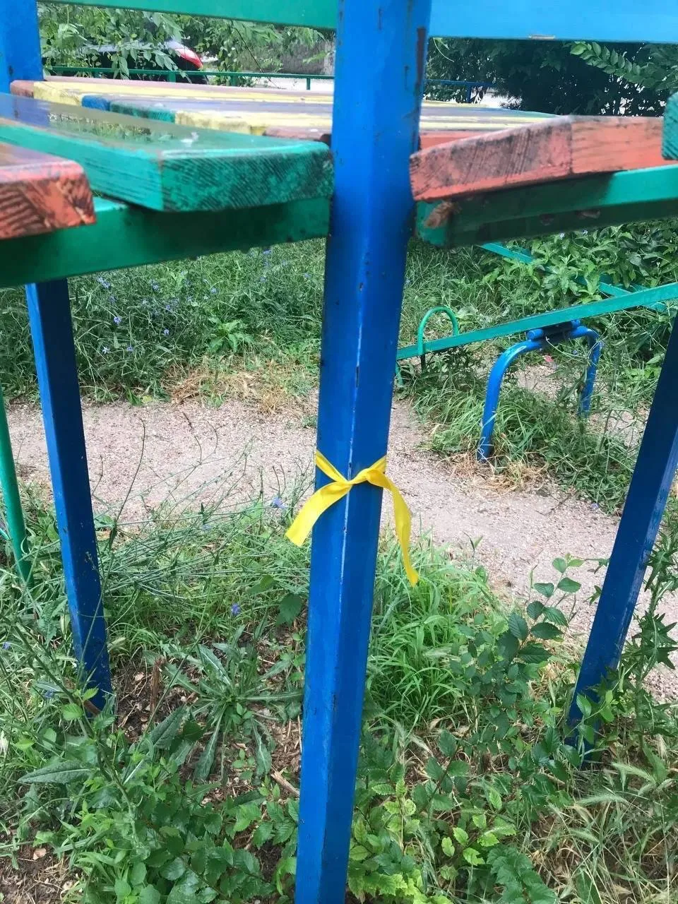 Стрічка жовтого кольору